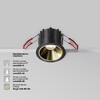 Миниатюра фото встраиваемый светодиодный светильник maytoni alfa led dl043-01-10w4k-rd-b-1 | 220svet.ru
